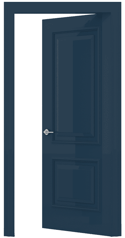 Charcoal open door