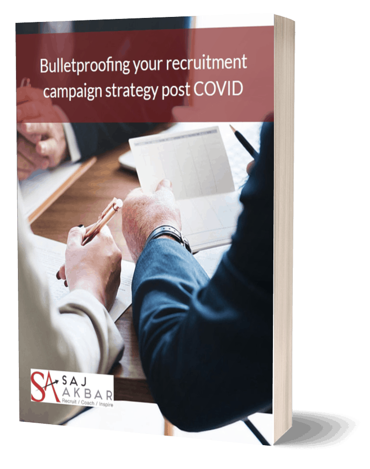 Bulletproofing your recruitment campaign strategy post COVID book